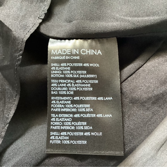 Club Monaco Layered Wool-Blend Tank Top, Size XS - Picture 8 of 8